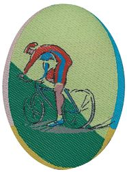 Športové nažehľovacie etikety - cyklistika